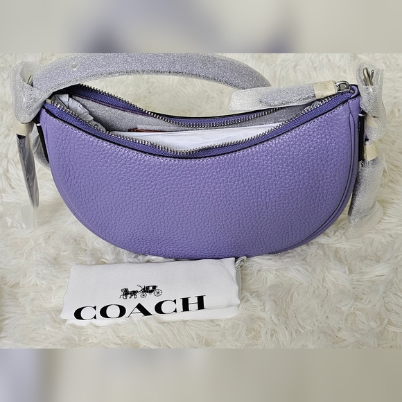 New Coach Luna Leather Handbag - Picture 6 of 10
